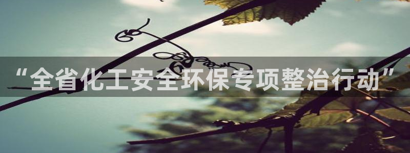 亿万国际游戏官网手机版：“全省化工安全环保专项整治行动”